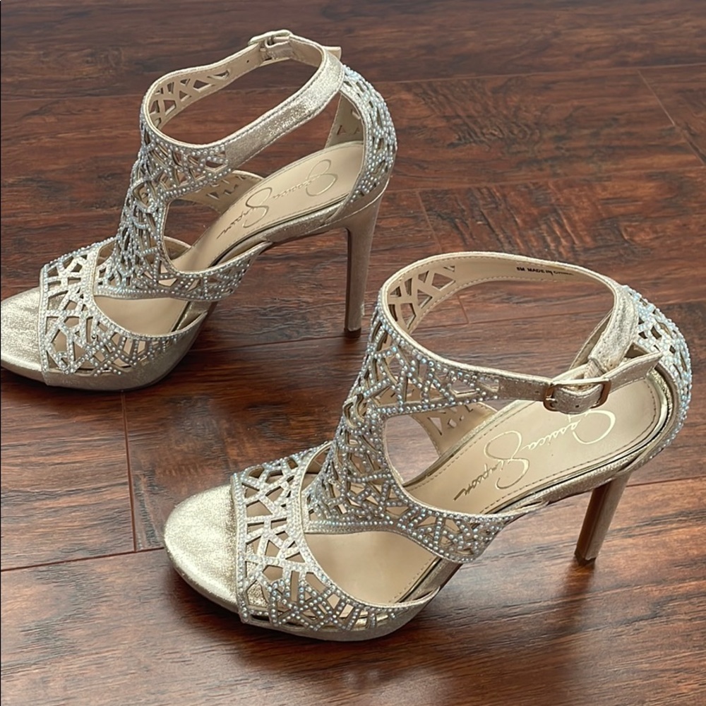 Jessica Simpson dress heels